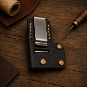 Sheath belt clip add-on for quick and easy belt attachment