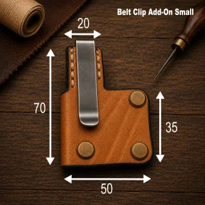 Small belt clip on dimensions